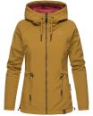 Marikoo Chuu leichte 2 in 1 Outdoor Damen Wendejacke mit Kapuze B691 Rot Größe XS - Gr. 34