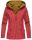 Marikoo Chuu leichte 2 in 1 Outdoor Damen Wendejacke mit Kapuze B691 Rot Größe S - Gr. 36