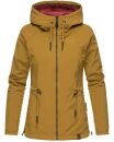 Marikoo Chuu leichte 2 in 1 Outdoor Damen Wendejacke mit Kapuze B691 Rot Größe M - Gr. 38