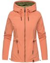 Marikoo Chuu leichte 2 in 1 Outdoor Damen Wendejacke mit Kapuze B691 Grün Größe XS - Gr. 34