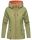 Marikoo Chuu leichte 2 in 1 Outdoor Damen Wendejacke mit Kapuze B691 Grün Größe XS - Gr. 34