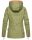 Marikoo Chuu leichte 2 in 1 Outdoor Damen Wendejacke mit Kapuze B691 Grün Größe S - Gr. 36