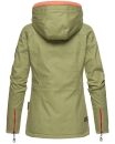 Marikoo Chuu leichte 2 in 1 Outdoor Damen Wendejacke mit Kapuze B691 Grün Größe L - Gr. 40