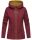 Marikoo Chuu leichte 2 in 1 Outdoor Damen Wendejacke mit Kapuze B691 Bordeaux Muster Größe XS - Gr. 34