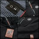 Navahoo Wekoo Damen Übergangs Jacke mit Kapuze B692 Schwarz  Größe XS - Gr. 34