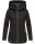 Navahoo Wekoo Damen Übergangs Jacke mit Kapuze B692 Schwarz  Größe XL - Gr. 42