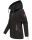 Navahoo Wekoo Damen Übergangs Jacke mit Kapuze B692 Schwarz  Größe XL - Gr. 42