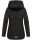 Navahoo Wekoo Damen Übergangs Jacke mit Kapuze B692 Schwarz  Größe XL - Gr. 42