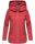 Navahoo Wekoo Damen Übergangs Jacke mit Kapuze B692 Rot Größe XS - Gr. 34