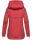 Navahoo Wekoo Damen Übergangs Jacke mit Kapuze B692 Rot Größe XS - Gr. 34