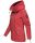 Navahoo Wekoo Damen Übergangs Jacke mit Kapuze B692 Rot Größe S - Gr. 36
