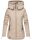 Navahoo Wekoo Damen Übergangs Jacke mit Kapuze B692 Beige Größe XS - Gr. 34