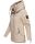 Navahoo Wekoo Damen Übergangs Jacke mit Kapuze B692 Beige Größe XS - Gr. 34