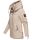 Navahoo Wekoo Damen Übergangs Jacke mit Kapuze B692 Beige Größe M - Gr. 38