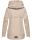 Navahoo Wekoo Damen Übergangs Jacke mit Kapuze B692 Beige Größe M - Gr. 38