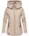 Navahoo Wekoo Damen Übergangs Jacke mit Kapuze B692 Beige Größe L - Gr. 40