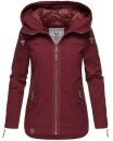 Navahoo Wekoo Damen Übergangs Jacke mit Kapuze B692...