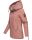 Navahoo Wekoo Damen Übergangs Jacke mit Kapuze B692 Rosa Muster Größe XS - Gr. 34