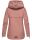 Navahoo Wekoo Damen Übergangs Jacke mit Kapuze B692 Rosa Muster Größe XS - Gr. 34