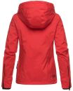 Marikoo Maliaa leichte Damen Übergangs Jacke mit Kapuze B694 Rot Größe XS - Gr. 34