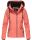 Marikoo Maliaa leichte Damen Übergangs Jacke mit Kapuze B694 Coral Größe S - Gr. 36