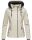 Marikoo Maliaa leichte Damen Übergangs Jacke mit Kapuze B694 Creme Größe XS - Gr. 34