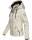 Marikoo Maliaa leichte Damen Übergangs Jacke mit Kapuze B694 Creme Größe XS - Gr. 34