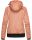 Marikoo Luyuu leichte Damen Übergangs Jacke mit Kapuze B695 Peach Größe XS - Gr. 34