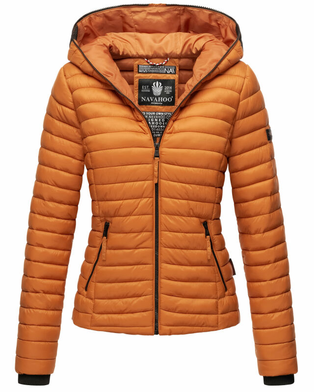 Navahoo Damen Steppjacke B348 Cinnamon Größe XS - Gr. 34