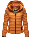 Marikoo Samtpfote leichte Damen Steppjacke B600 Cinnamon Größe XS - Gr. 34