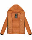 Marikoo Samtpfote leichte Damen Steppjacke B600 Cinnamon Größe XS - Gr. 34