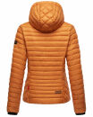 Marikoo Samtpfote leichte Damen Steppjacke B600 Cinnamon Größe S - Gr. 36