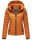 Marikoo Samtpfote leichte Damen Steppjacke B600 Cinnamon Größe S - Gr. 36