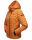 Marikoo Samtpfote leichte Damen Steppjacke B600 Cinnamon Größe L - Gr. 40