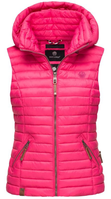 Navahoo Shadaa leichte Damen Stepp Weste B696 Pink Größe XL - Gr. 42