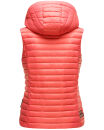 Navahoo Shadaa leichte Damen Stepp Weste B696 Coral Größe XS - Gr. 34