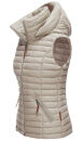 Navahoo Shadaa leichte Damen Stepp Weste B696 Hellgrau Größe M - Gr. 38