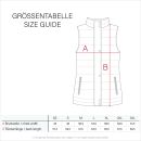 Navahoo Shadaa leichte Damen Stepp Weste B696 Hellgrau Größe M - Gr. 38