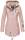 Marikoo Zimtzicke Damen Outdoor Softshell Jacke lang  B614 Rosa Muster Größe XXL - Gr. 44