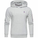 Marikoo Ryoo Herren Hoodie B568 Hellgrau Größe L - Gr. L