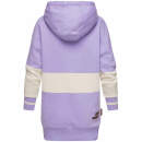 Marikoo Ankoo Damen Oversize Sweatshirt in Lang warm B573 Lila Größe XXL - Gr. 44