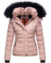 Navahoo warme Damen Winterjacke Kurzjacke gefüttert B301 Rosa Größe L - Gr. 40