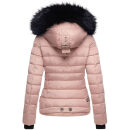 Navahoo warme Damen Winterjacke Kurzjacke gefüttert B301 Rosa Größe XXL - Gr. 44
