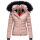 Navahoo warme Damen Winterjacke Kurzjacke gefüttert B301 Rosa Größe XXL - Gr. 44