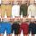 Indicode Herren Chino Shorts kurze Hose inkl. Gürtel B499 Greige-Größe L - Gr. L