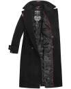 Navahoo Arnaa warmer Damen Mantel Trenchcoat B801 Schwarz Größe XS - Gr. 34