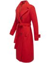 Navahoo Arnaa warmer Damen Mantel Trenchcoat B801 Rot Größe L - Gr. 40