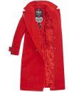 Navahoo Arnaa warmer Damen Mantel Trenchcoat B801 Rot Größe L - Gr. 40