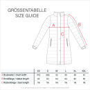 Navahoo Arnaa warmer Damen Mantel Trenchcoat B801 Anthrazit Größe L - Gr. 40