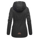Marikoo Bikoo Damen Teddyfell gefüttert Winterjacke B802 Schwarz Größe XXL - Gr. 44